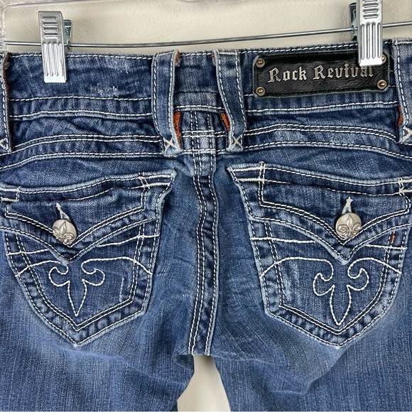 Rock Revival Gwen Boot cut jeans size: 26 - Picture 9 of 14